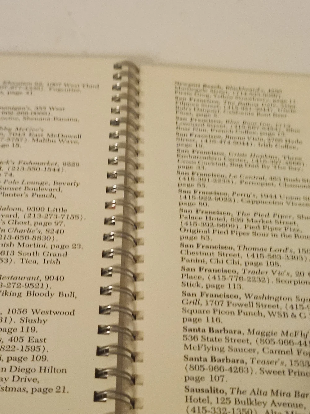 Benson & Hedges 100's Drink Recipe Book
